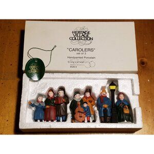"Carolers" set of 3 #6526-9 Heritage Village Collection -Retired-